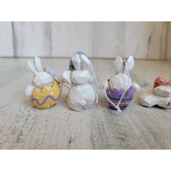 Eddie Walker‎ miniature Easter bunny egg variety ornament Xmas set - Picture 6 of 8